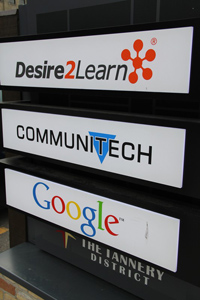 Desire2Learn, Communitech & Google